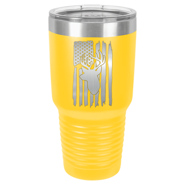 US Flag Design Tumbler